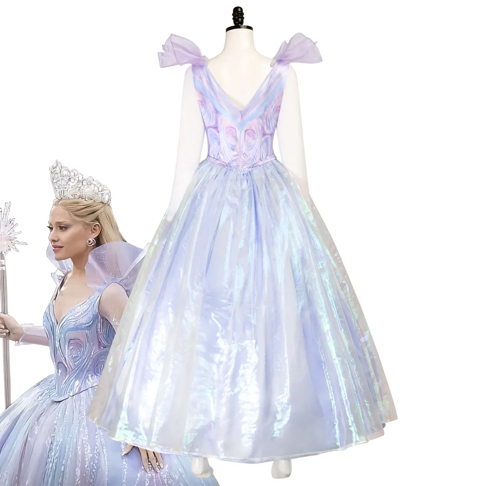 Wicked Musical-Inspired Glinda Pink Dress Costume for Cosplay Events