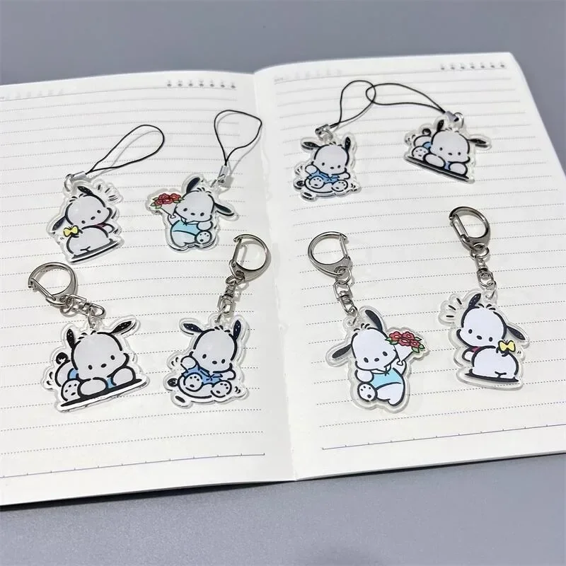 Porte-clés Pochacco En Peluche - Figurine Douce Pour Sac à Dos Ou Porte-clés - Accessoire Mignon Et Léger