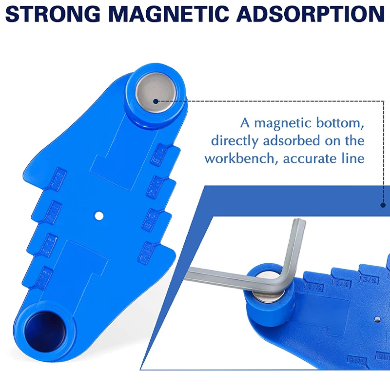 Centro Finder | Strumento Di Marcatura Per Falegnameria,Compatta - Foto 5