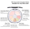 VEECCI Concealer Highlight Seven Colors Moisturizing Not Stuck Versatile Nature Natural Invisible Acne Moisturizer Makeup 2