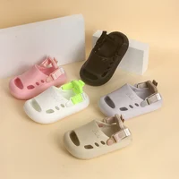 Children's sandals, boys' and girls' slippers, fashionable outdoor shoes, walking shoes, hiking shoes, anti slip beach shoes 2