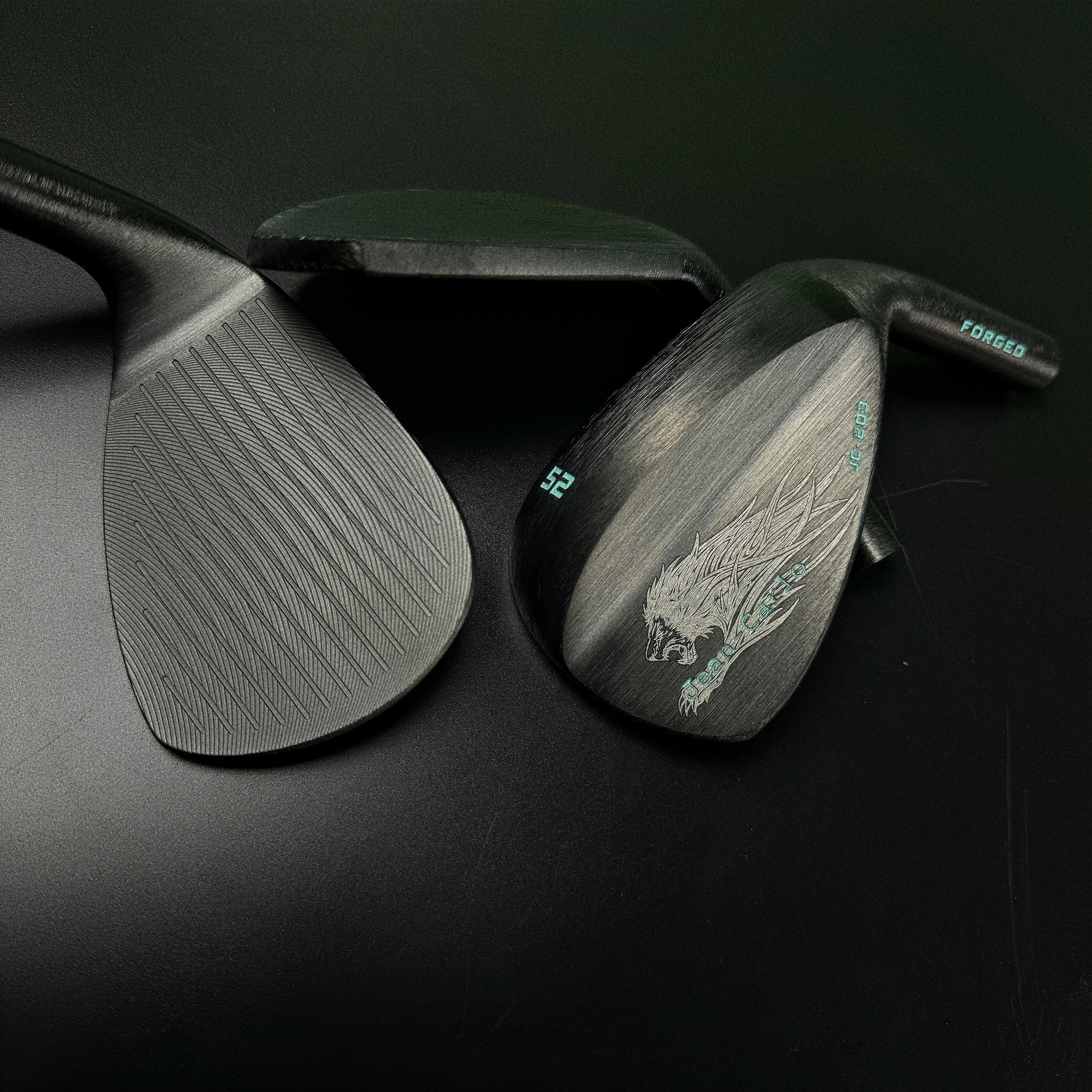Jean Carlo Golf Wedge Head Man Wedge Club Forged Carbon Steel CNC Milled Iron Set Driver Club Fairway Wood