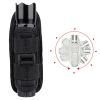 Tactical Flashlight Pouch Belt Torch Bag Durable Hunting Lighting Accessory Survival Kits 360 Degree Holster Rotary Torch Case 1