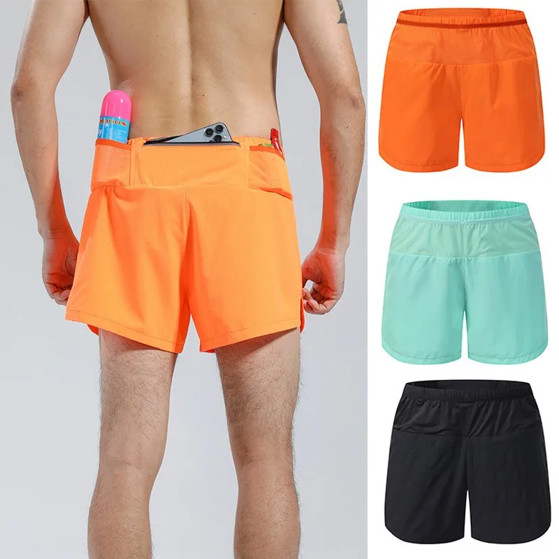 Men Outdoor Running Pocket Shorts Board GYM Exercise Fitness Legging Workout Basketball Hiking Trainning Sport Soccer Clothing 4