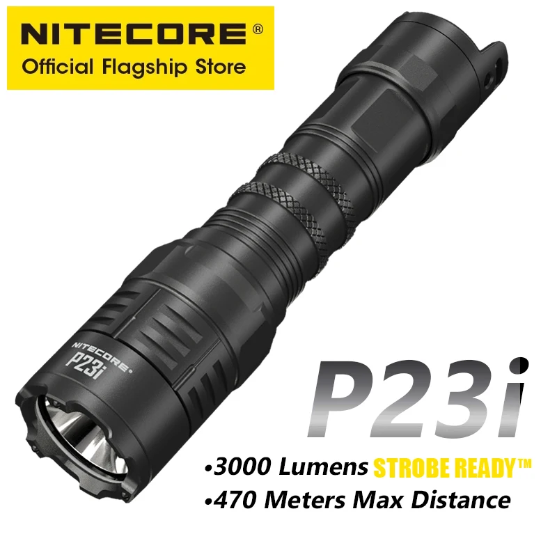 NITECORE P23i USB-C Rechargeable Flashlight Powerful Military