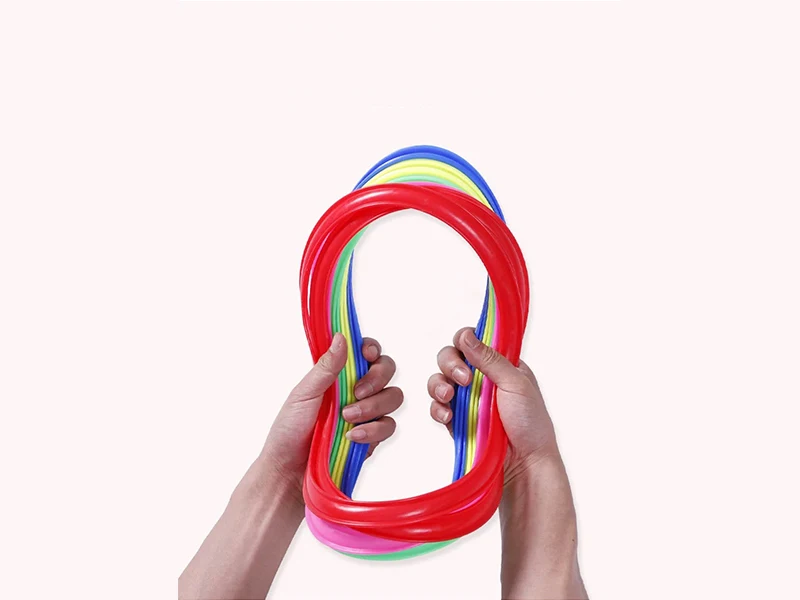 Description Picture 3 of itemA set Outdoor Kids Athletics Jumps Children Fitness Sport Hoop Agility Hopscotch Ring