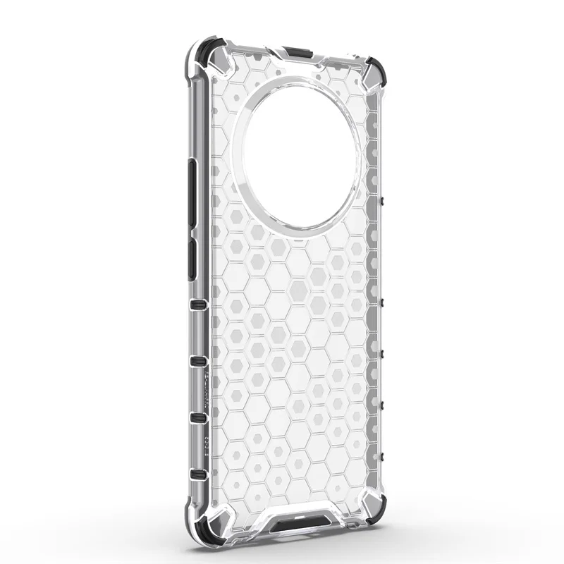 Shockproof Armor Case with Soft TPU Bumper and Clear Hard PC Cover