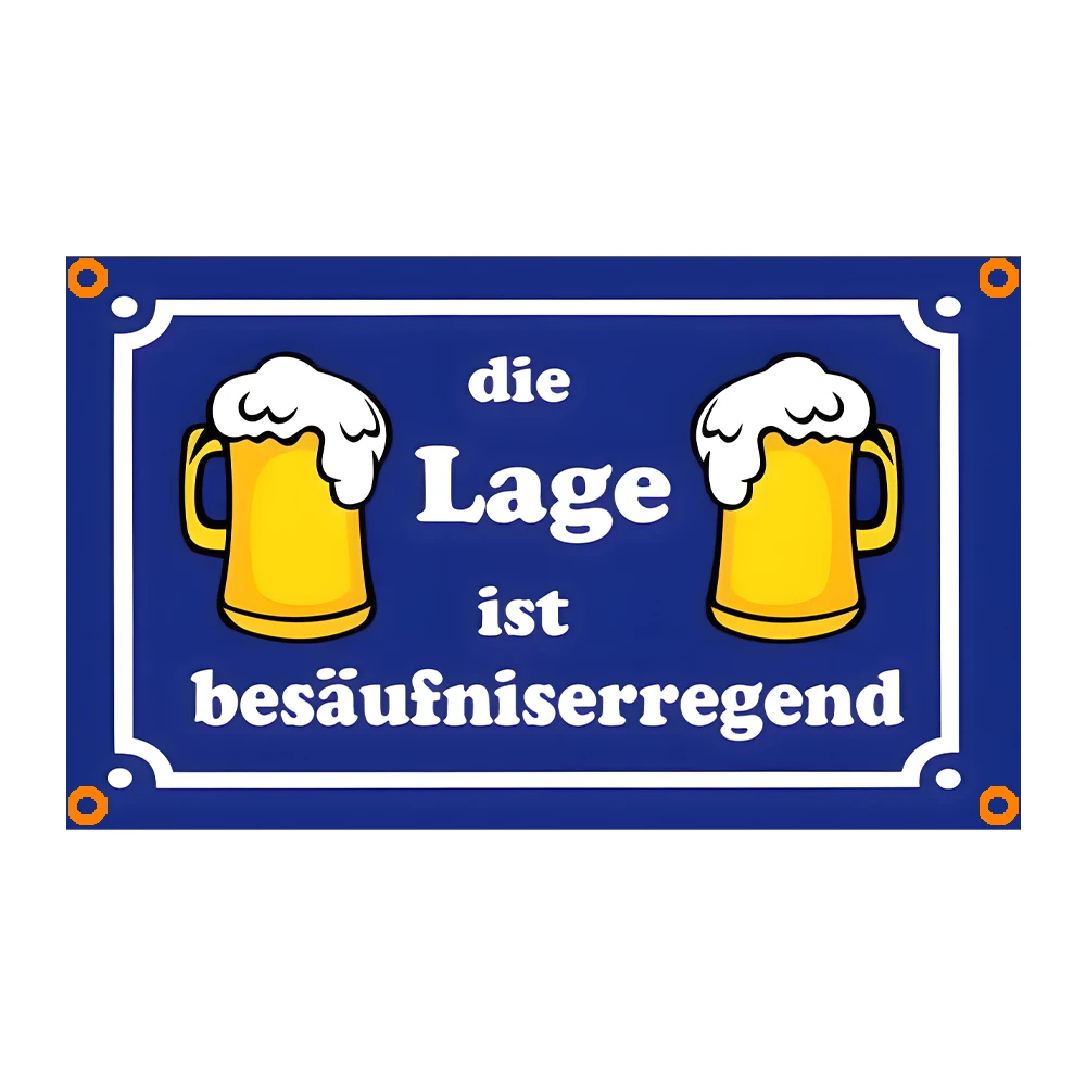 

Flag Beer Location Is Drinking - 90 x 150cm