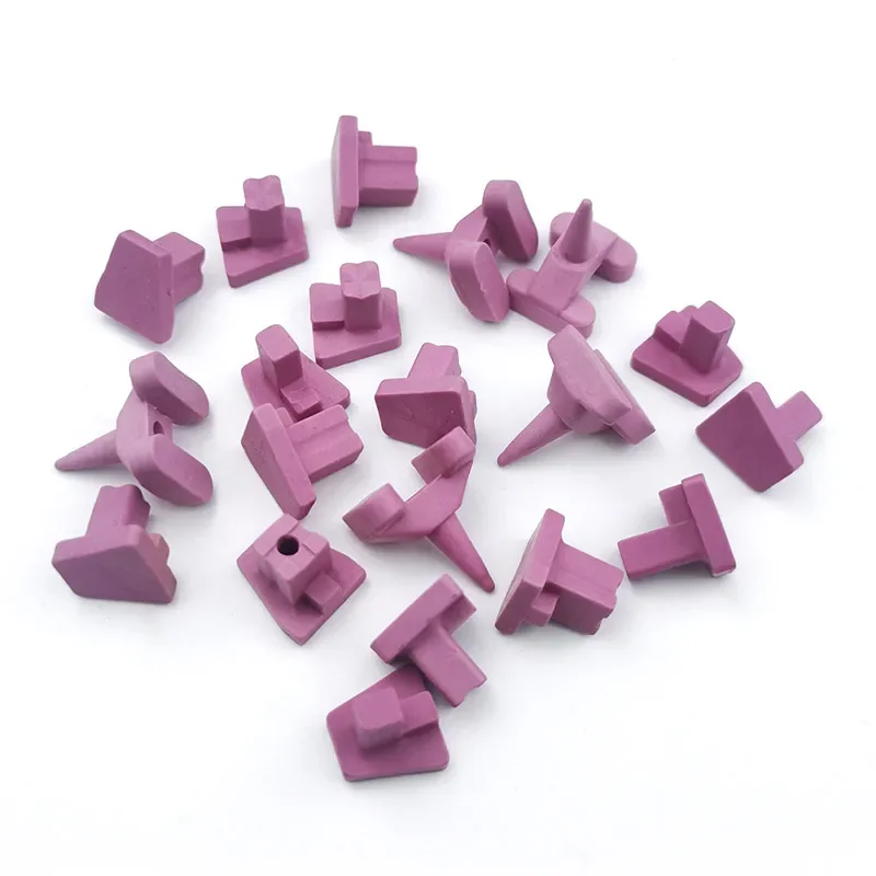 

4 вида стоматологических керамических обжиговых колышек для коронок и мостов в фарфоровой печи стоматологические лабораторные материалы 20 шт.