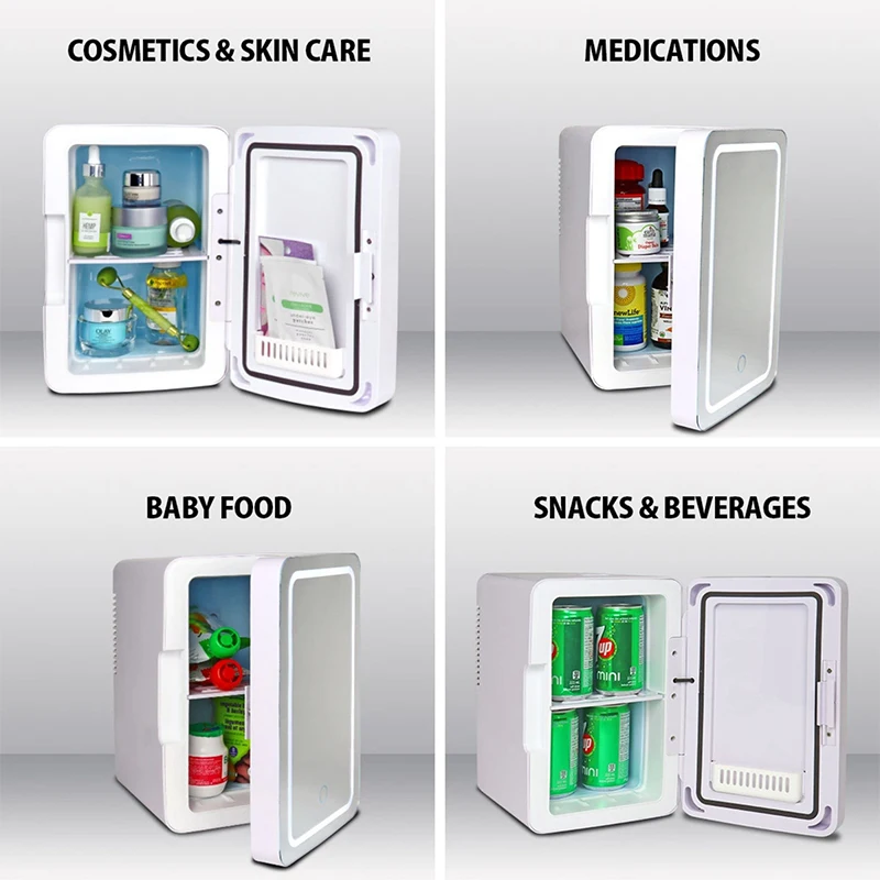 New 12L portable skin care beauty smart refrigerator mini makeup fridge for  home - AliExpress