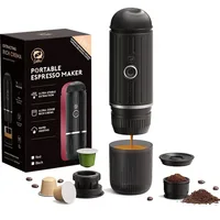 Mini Portable Rechargeable Coffee Machine Electric Expresso Maker Nexpresso Pod Capsule Coffee Powder Icafilas Travel Type_C 1