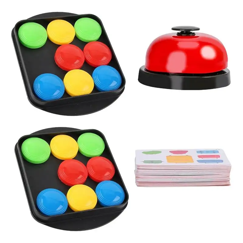 

Push Game Child Education Toy Montessori Crazy push for fun children's interactive game two player battles fun board game toys