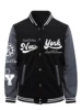 Men’s Retro Baseball Jacket – New York Land of Dreams 2