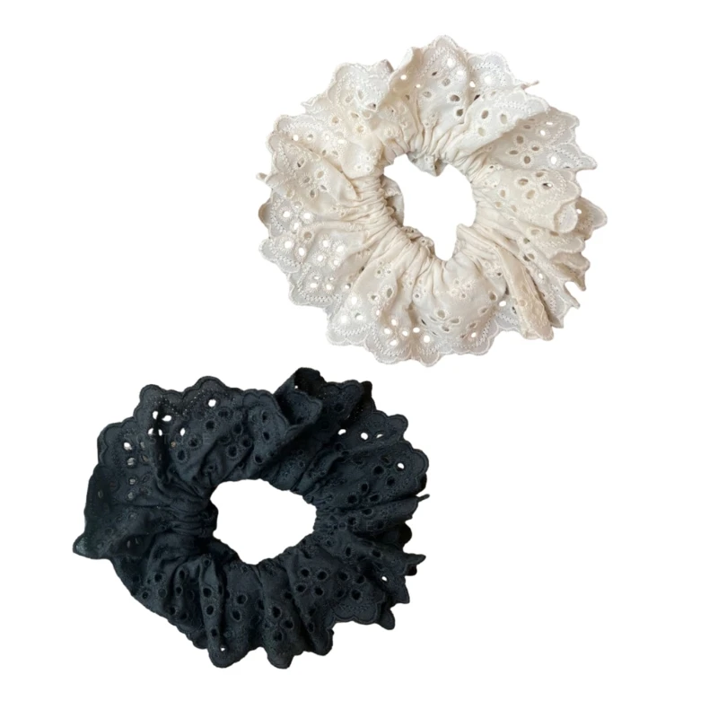 

Scrunchies Y2K Lace Hair Tie Hair Rope Strong Hold Costume Lace Hair Tie Scrunchie Hair Accessories