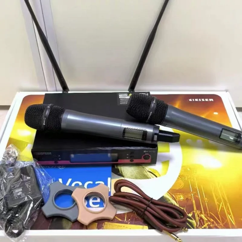 EW100G3 전문 무선 마이크 1 끌기 2 600-699MHz 주파수 변조 U단 노래방 공연 무대 사운드카드 핸드헬드 마이크