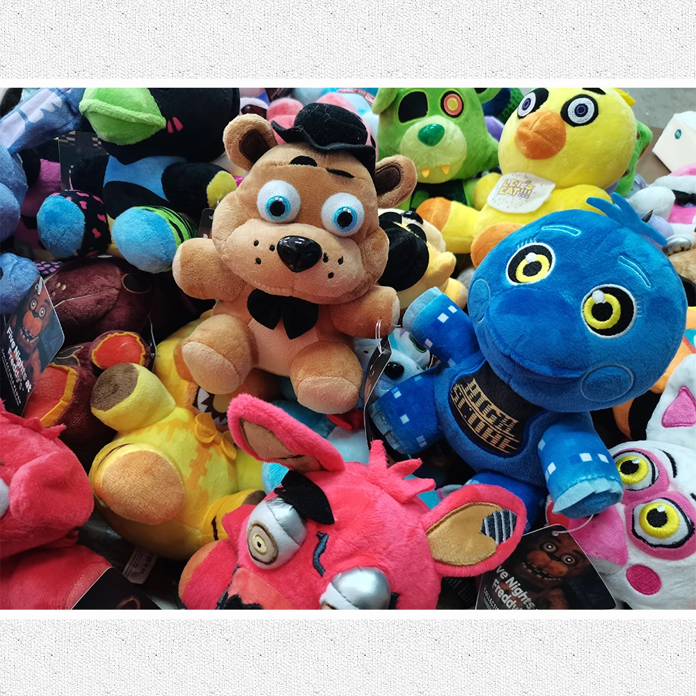 5-10Pcs fnaf plush toy plush Golden Freddy Fazbear Mangle bonnie foxy  Stuffed Doll Toys Sister Location - AliExpress