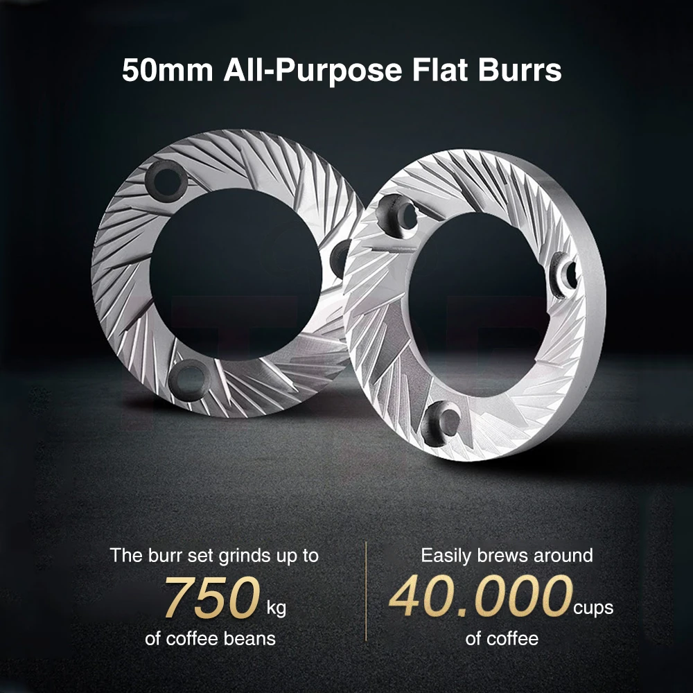 مطحنة قهوة كهربائية ITOP CGZFA400 بشفرات مسطحة 50...