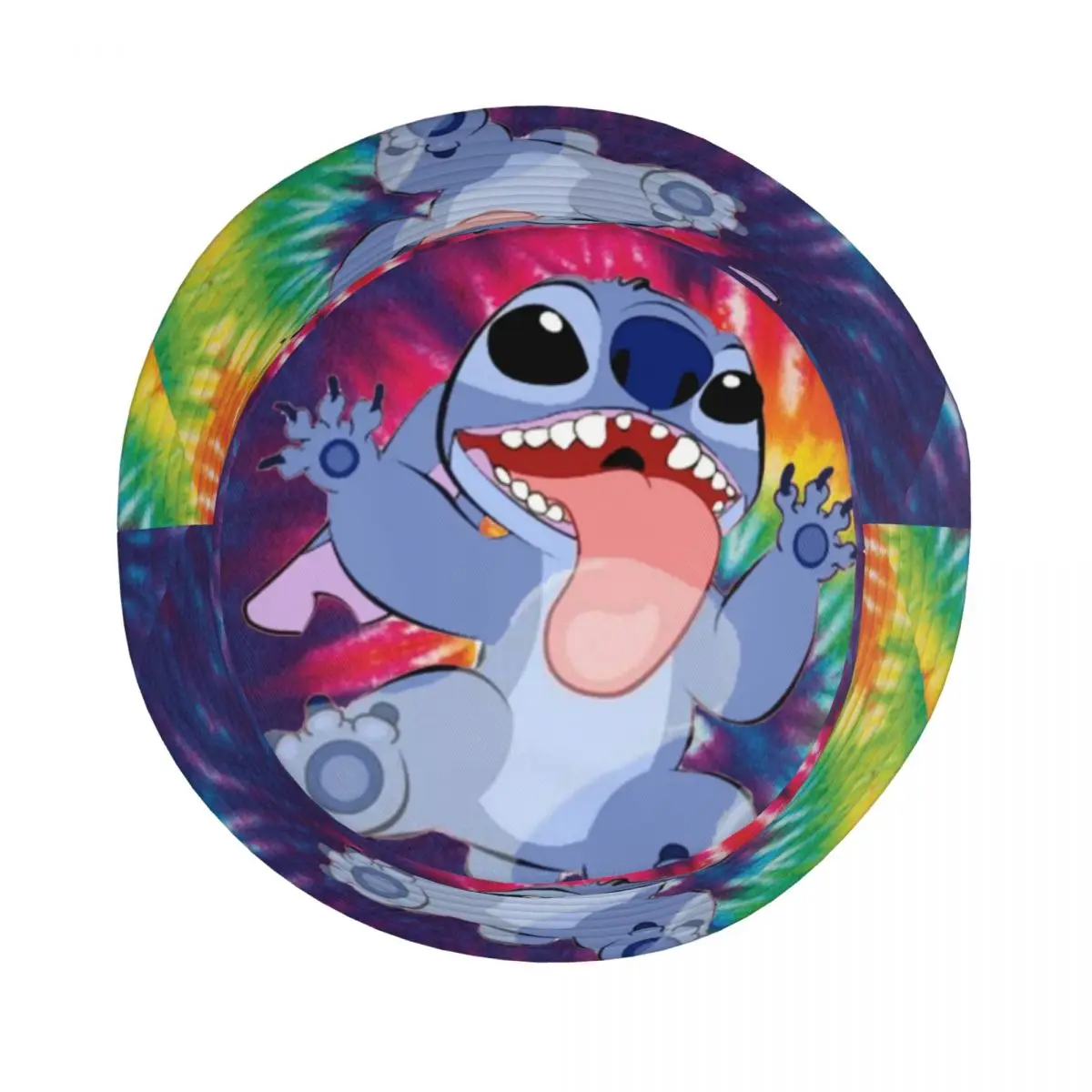 Colorful Stitch Bucket Hat Vocation Getaway Headwear Accessories Fisherman Hats for Outdoor Teen Session Hats UV Protection