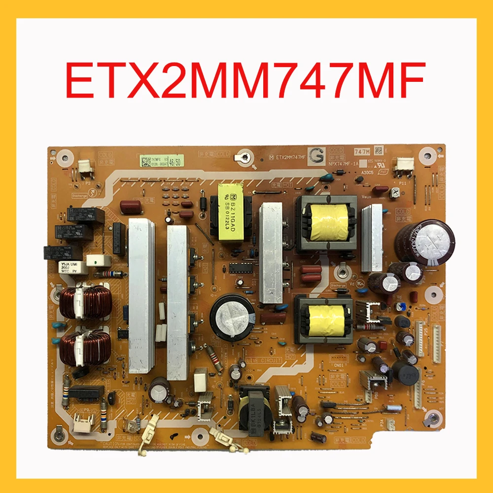 

ETX2MM747MF NPX747MF-1A Original Power Supply Card Badge Power Supply Board for TV TH-P50S10C TH-46S10C Power Board Power Card