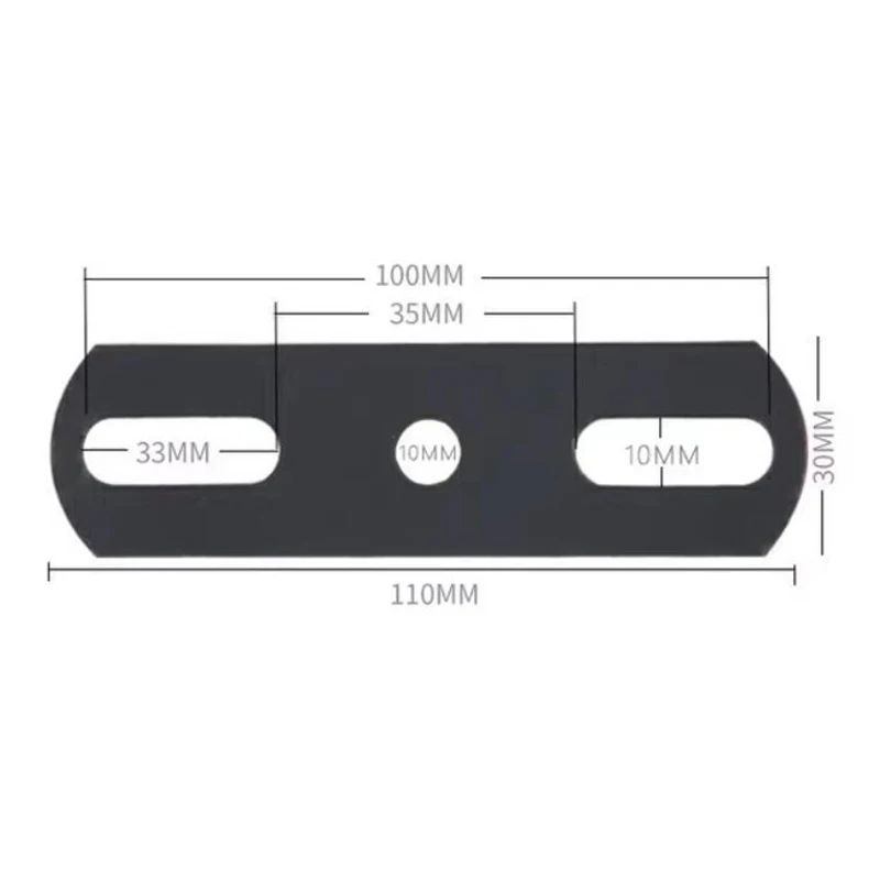 4PCS/Lot Flat Straight Brace Brackets Mending Joining Plates Repair Fixing Bracket Connector for Bed