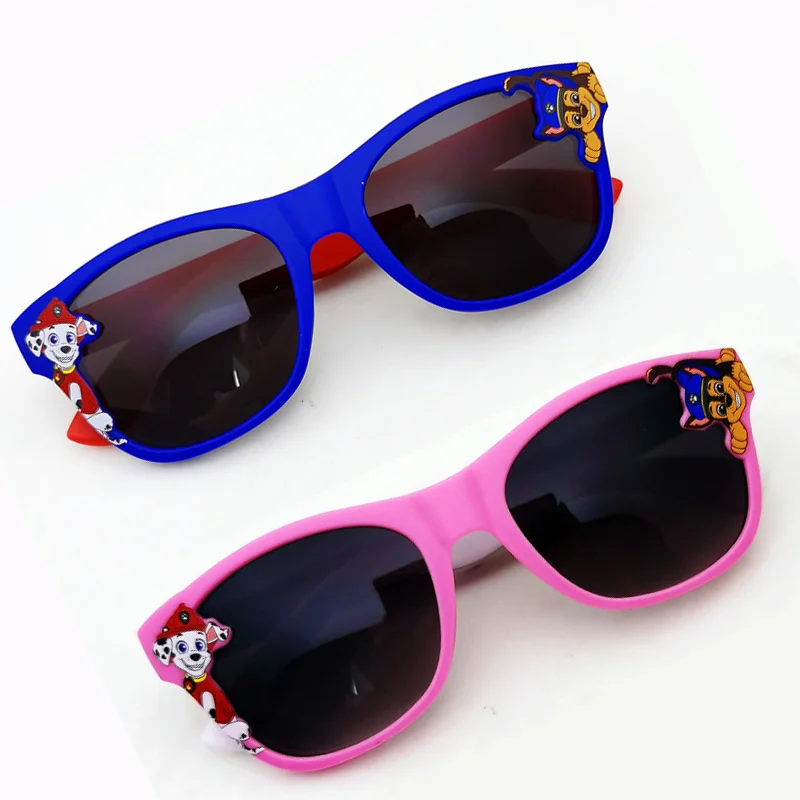 Paw Patrol Sunglasses Anime Children Sunscreen Sunglasses Outdoor Glasses Travel Eyewear Photography Prop Children Birthday Gift