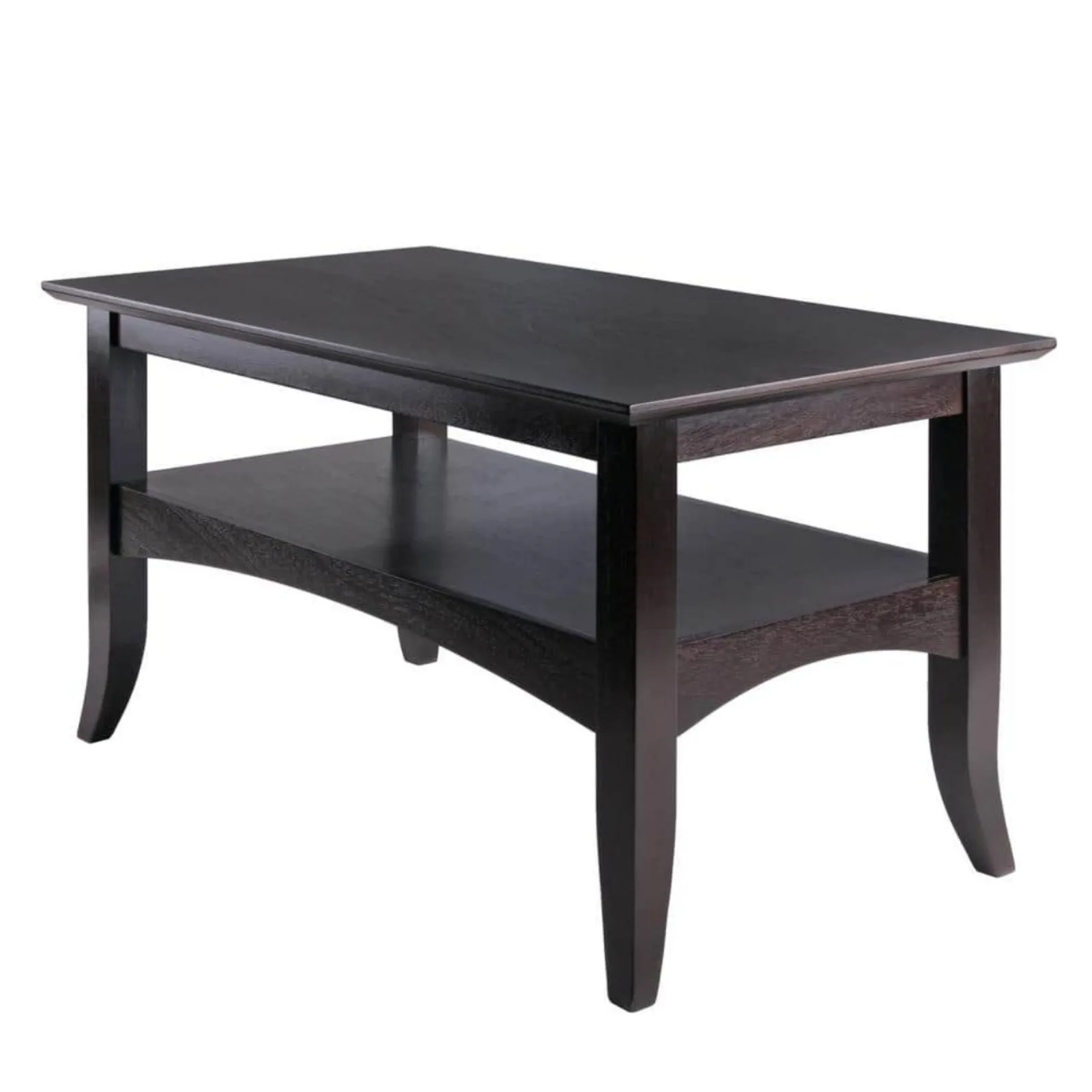 

US 34 in. Coffee Rectangle Wood Coffee Table