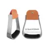 2 Pieces Horse Riding Stirrups Lightweight English Saddle Step Anti Skid Western 6