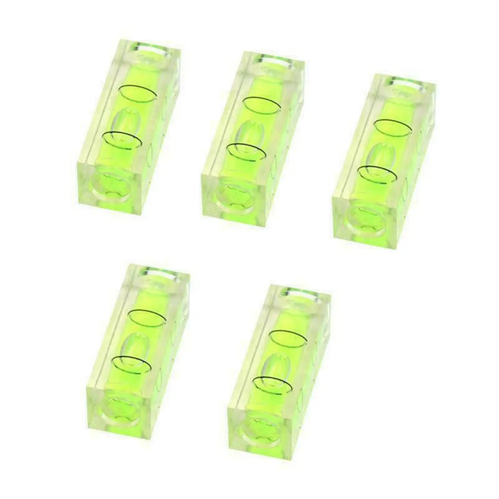 

5Pcs/10Pcs Spirit Level Spirit Level 40*15*15mm ABS Plastic Acrylic For Mini Small Tubular 40mm Bubble Durable