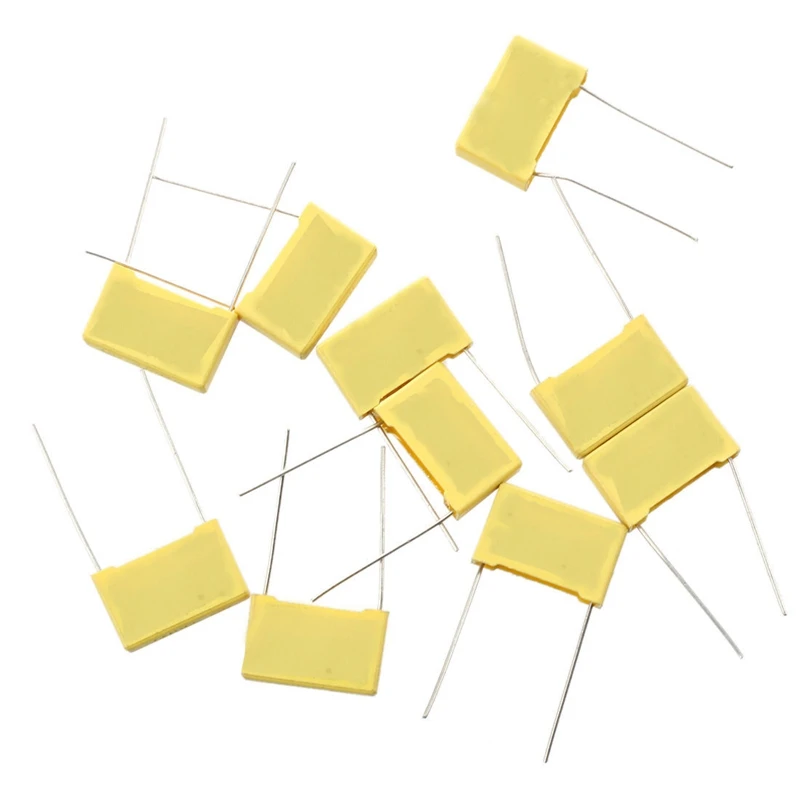 

10Pcs 250V 47Nf 0.047Uf 10% Polypropylene Film Safety Capacitor