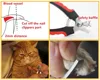 1 Pc Professional Pet Cat And Dog Nail Clippers Ergonomic Stainless Steel Grooming Scissors Pet Dog Claw Nail Repair Scissors 5