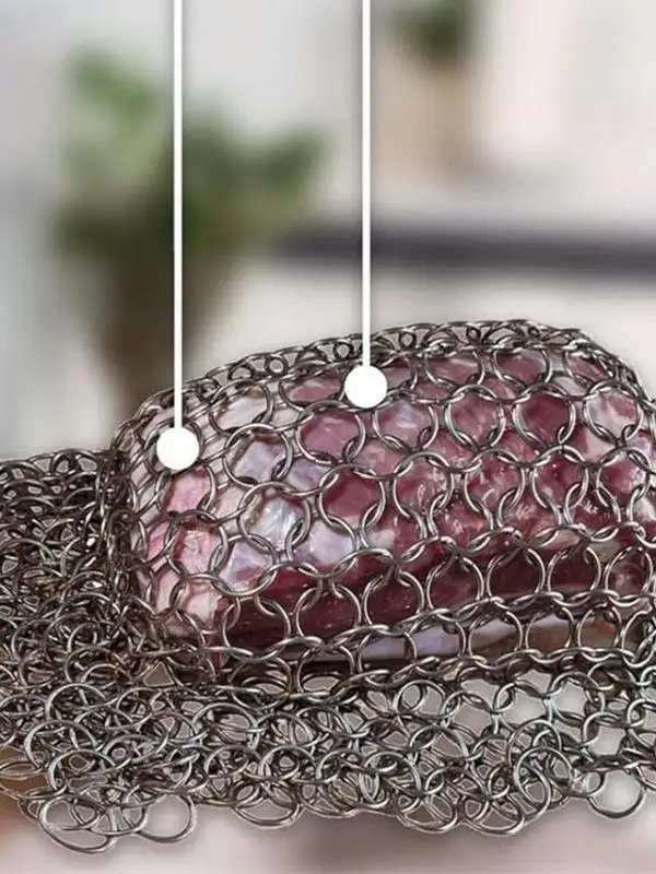 Stainless Steel Sink Weight Food Grade Sous Vide Mesh Immersion Cooking Bag To Keep Food Immersed Sous Vide Cooking Accessorie kitchen tools