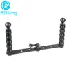 Dual Handheld Diving Selfie Bracket Mount Frame Kit Tray Bracket for GoPro Hero 13 12 11 10 Sjcam Eken Action Phone DSLR Cameras 1