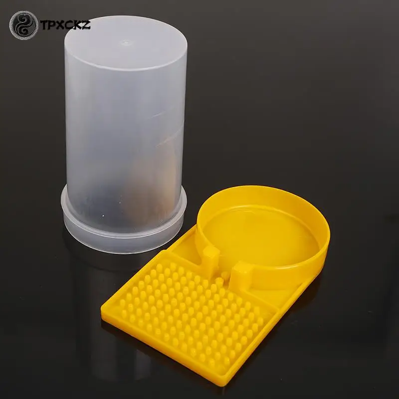 1PCS Beekeeping Feeder Honey Bee Feeders Drinking Water Waterer Watering Bees Tools Supplies Feeding Drinker Plastic Tool