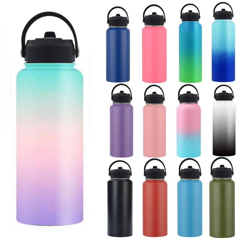 Hibiscus Ombre Hydro Flask Hydro Flask 40 Oz Top