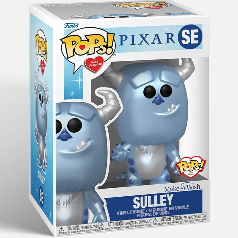 thumbnail image 1 of Figuras de acción de vinilo Funko Pop Disney Monsters Boo #1153 Sulley #1156 #SE, regalo para niños, 1 of 5