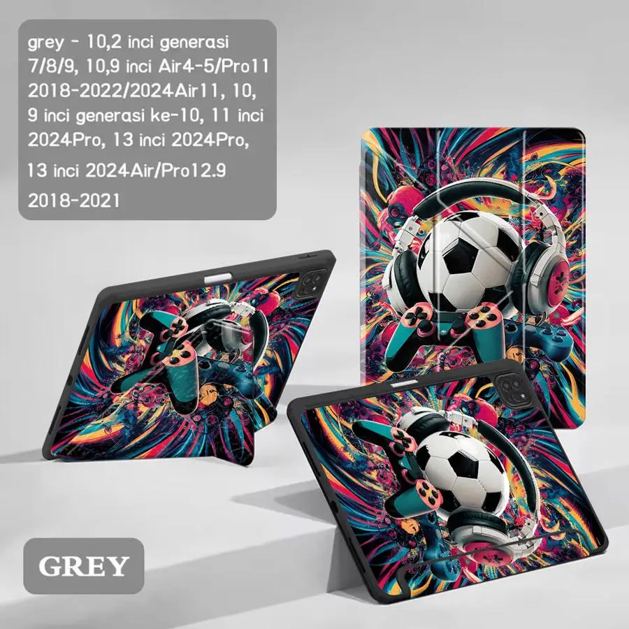 Soccer Game Tablet Holder Cover