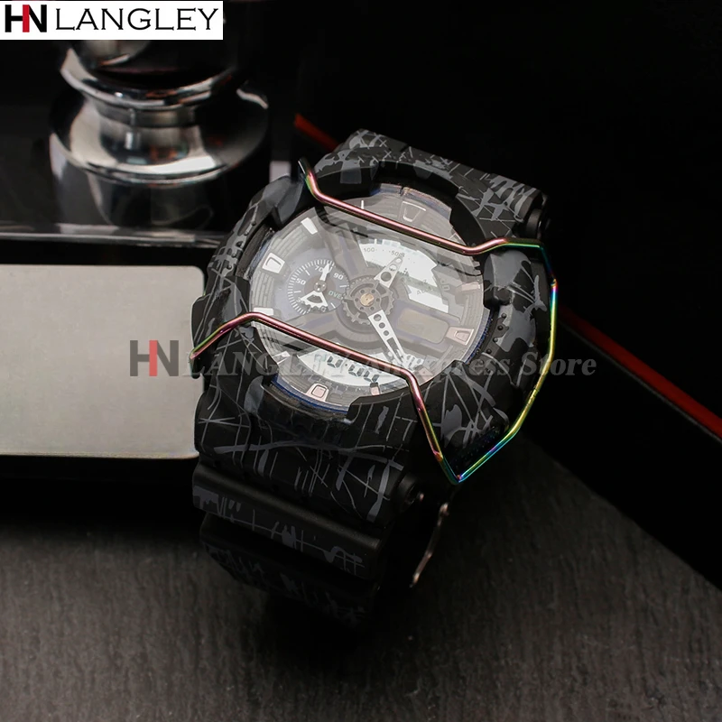 Durable Metal Anti-Collision Bumper Watch Case