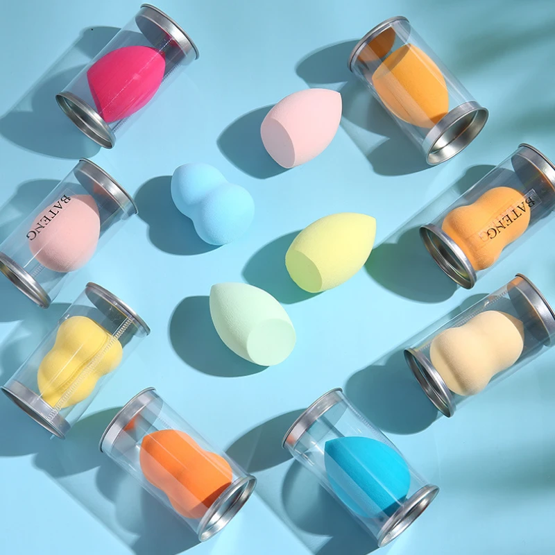

Beauty Egg Independent Packaging Miter Cut Water Drop Makeup Egg Gourd Sponge Egg Holder Cosmetic Puff Maquiagem Make Up Sponge