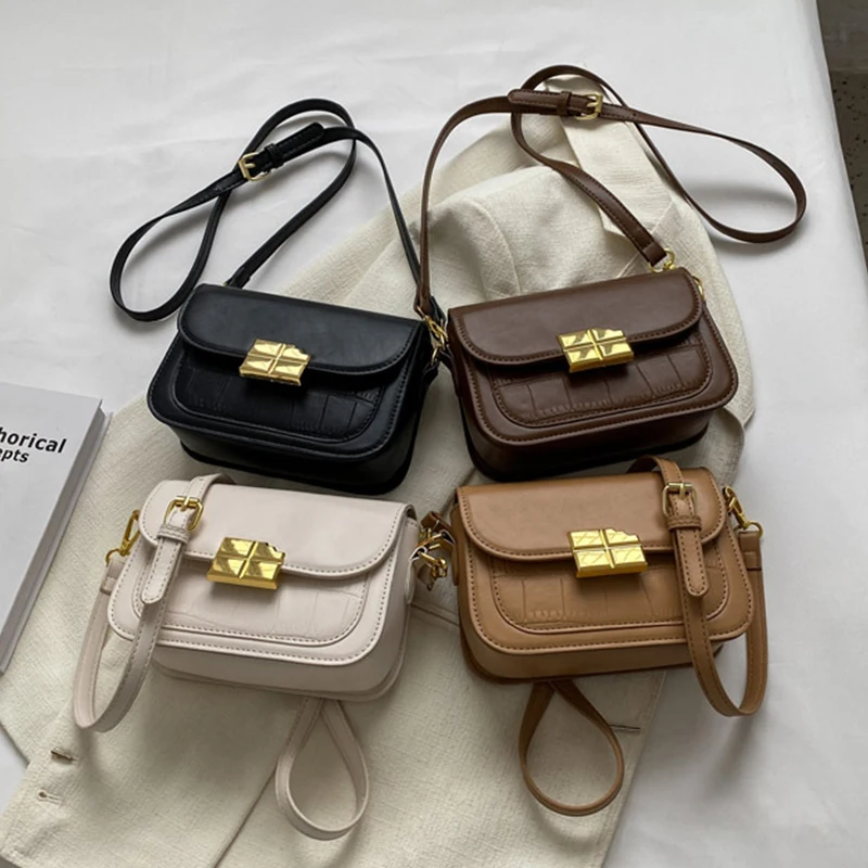 New Women's Shoulder Bag Handbag Versatile Ladies Messenger Bags Female Bag Fashion Vintage High Quality Crossbody Bag bolsa