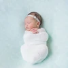 Soft Knit Stretchy Wraps Swaddle For Newborn Baby Photography Props Kids Receiving Blankets Cloth Accessories For Photo Shooting 2