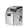 Comfort Clear Ice Cube Maker Machine | First Cubes In 15 Minutes 28 lbs. of Ice in 24 Hours | Counter top Portable Stainless 2