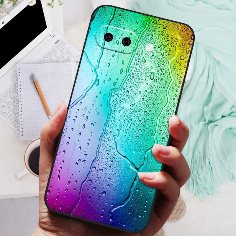 Cartoon Silicone Back Cover Phone Case - Soft Bumper Coque