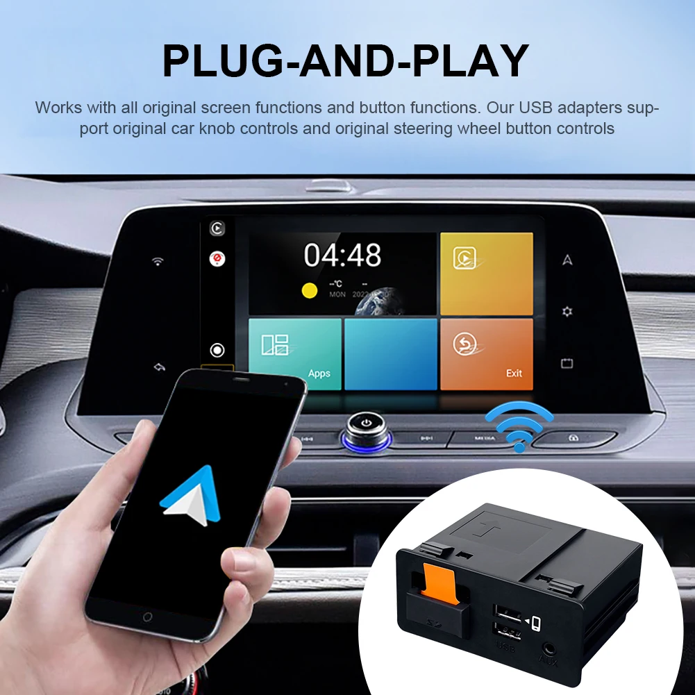 유선 카플레이 안드로이드 자동차 허브 개조 USB 키트, TK78-66-9U0C 허브, OEM 플러그 앤 플레이, 마즈다 2 3 6 CX3 CX5 CX8 CX9 MX5