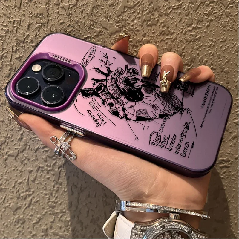 Stylish Heart Design PC Case with Enhanced Protection