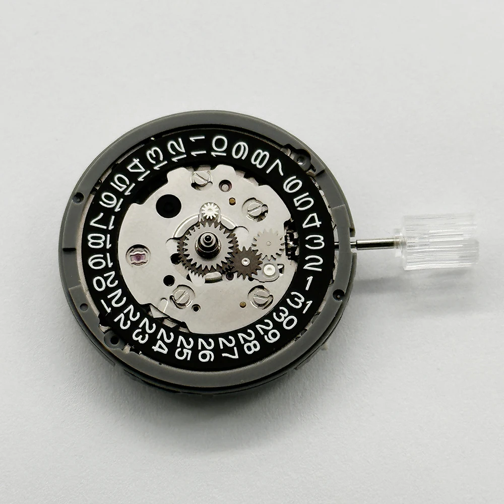 Watch Movement GMT NH34 Automatic Mechanical Black 3H Datewheel High Accuracy 24 Jewels NH34A 4R34 24H Hand GMT Function