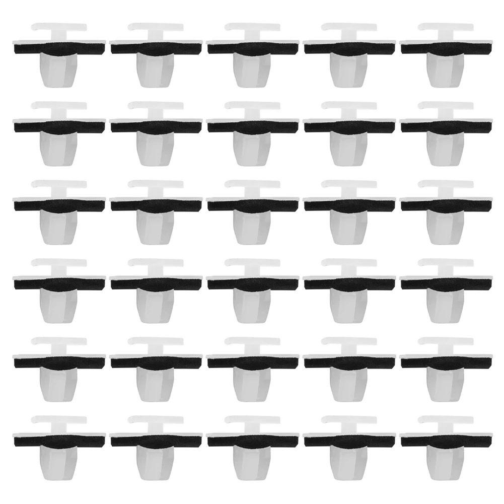 

For Hyundai 87756-2E000 Rivet Clips White Retainer With Sealer Nylon 50pcs Moulding Rocker New High quality Stock