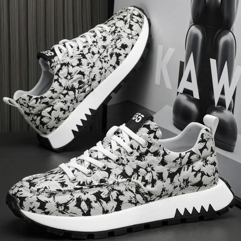 

Chunky Sneakers Men Platform Shoes Tenis Masculino Comfortable Breathable Men Casual Shoes Fashion Sneakers Zapatillas Hombre
