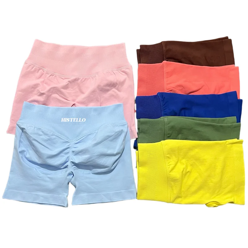 Women’s High Waist Seamless Yoga Shorts – Stretch Fitness Workout Leggings 3