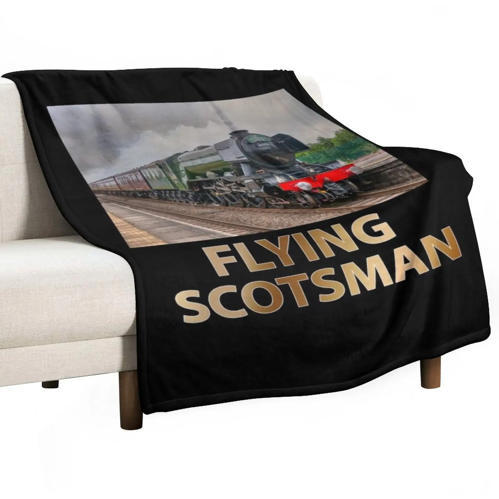 

The Flying Scotsman Throw Blanket Kid'S Blanket For Sofa Thin Blankets For Baby Giant Sofa Blanket