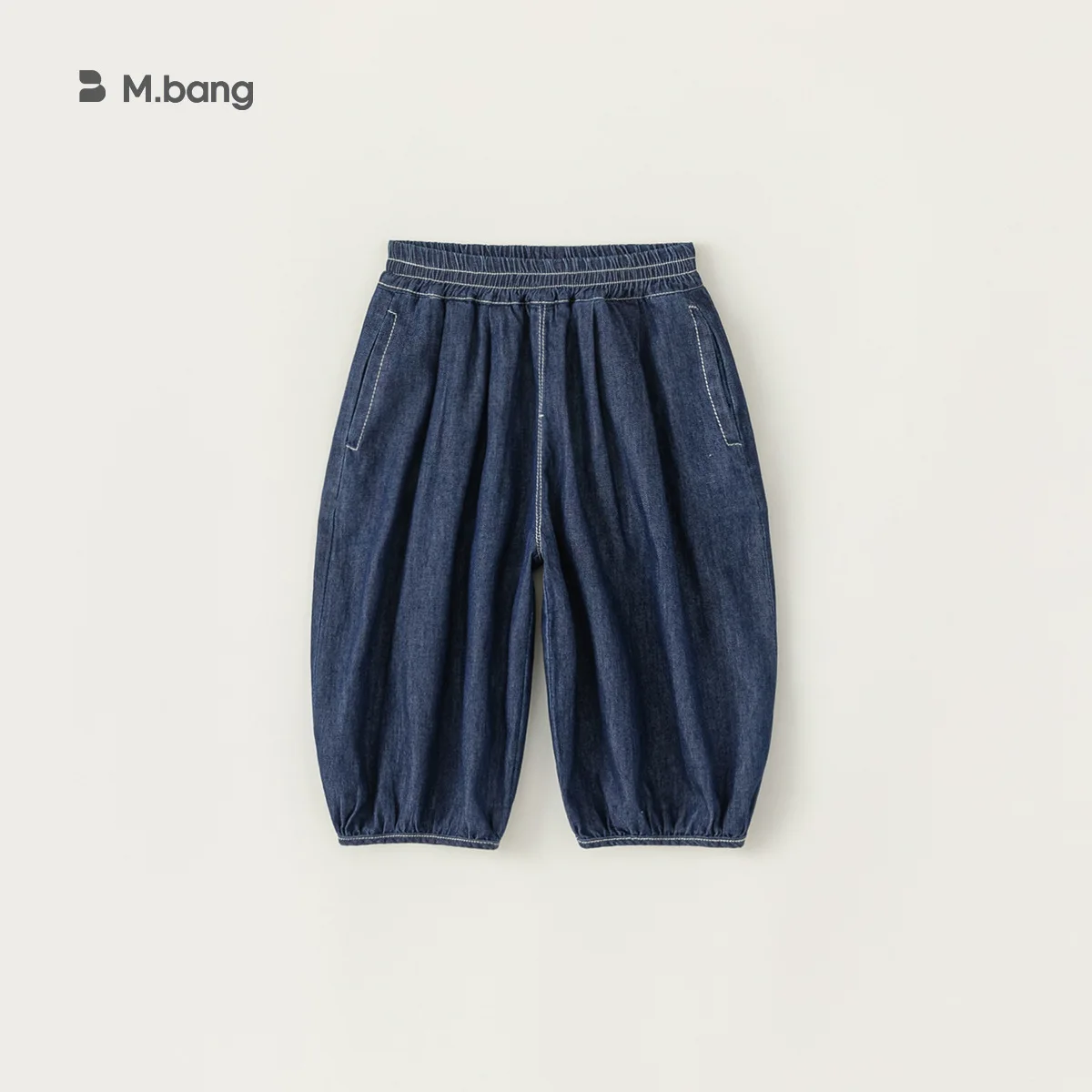 

2-8 Year Summer Little Boys Pants Solid Color Elastic Waist Ruched Pockets Korean Kid Baby Boys Jogger Pants Children Boys Pants